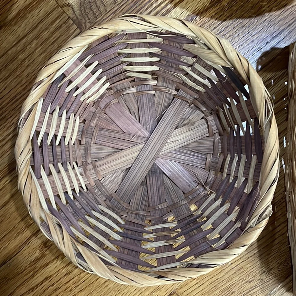 Lot of 9 baskets for basket wall - Picture 8 of 15